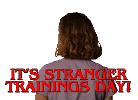 Stranger Things Sticker by Flames Barcelona
