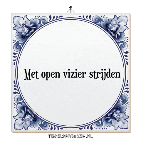 Focus Teamwork Sticker by Tegelspreuken.nl