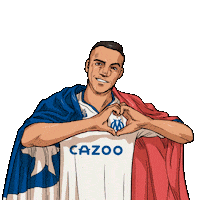 Alexis Sanchez Love Sticker by Olympique de Marseille