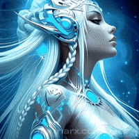 Glowing Eyes GIF by The Galactic Matriarx