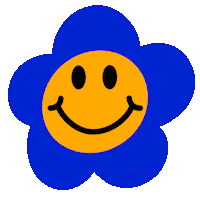 Happy Smiley Face Sticker by V5MT