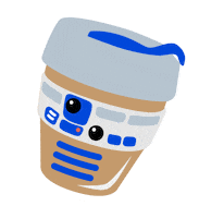 Coffee Droid Sticker by KeepCup