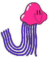 Alphabet Jellyfish Sticker by Originals