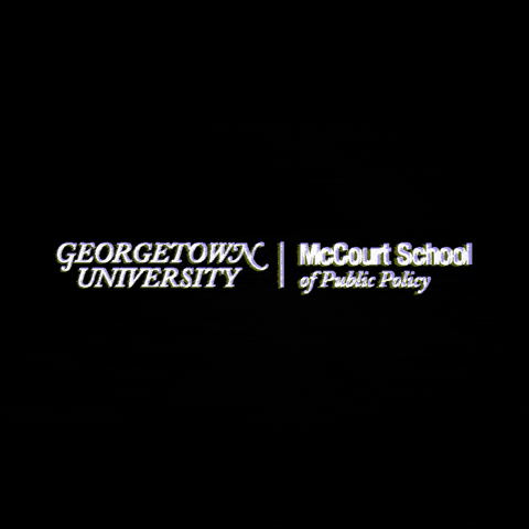 Georgetown GIF by McCourt School