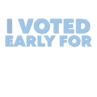 Va07 Vote Early Sticker by Abigail Spanberger for Congress