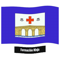 La Coruna Flag Sticker by Formación Ninja