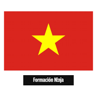 Flag Pixel Art Sticker by Formación Ninja