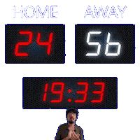 56 Away Sticker