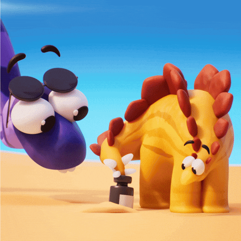 Summer Apply GIF by Claynosaurz
