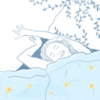 Sleepy Good Morning GIF by art of madeleine