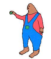 Playing Pick Up Sticker by Jack Gray