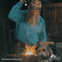 silverdollarcity boom hit beat sparks GIF