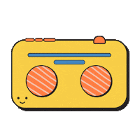 widianiely music sticker retro news Sticker