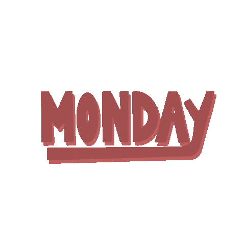 Monday Sticker
