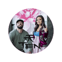 Tensushi Sticker by BosscatKitchenandLibations