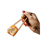 Tensushi Sticker by BosscatKitchenandLibations