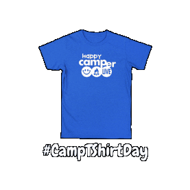 Tshirt Camplife Sticker by Happy Camper Live
