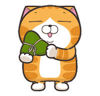 cat lanlancat Sticker by MochiDad