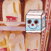 Milk Carton Animation GIF