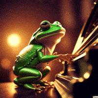 Cats Piano GIF by Gallery.fm