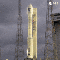 Going Up French Guiana GIF by European Space Agency - ESA