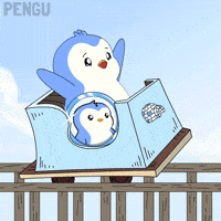 Roller Coaster Crypto GIF by Pudgy Penguins