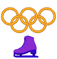 Figure Skating Olympics Sticker by motionbean