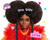 Fashion Wow Sticker by Barbie