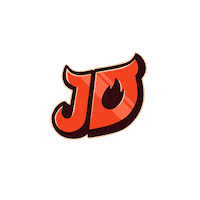 Merry Christmas Fire Sticker by Jealous Devil Charcoal