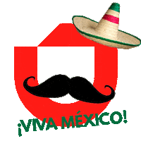 Viva Mexico Independencia Sticker by Be Jinzai