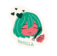 Premavanilla prema vanilla bean vanillabean premavanilla Sticker