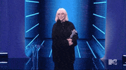 Waving Billie Eilish GIF by 2021 MTV Video Music Awards