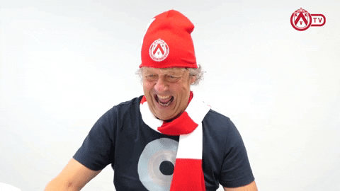 Football Laughing GIF by KV Kortrijk