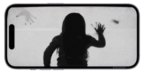Friends Ghost GIF by PEEKASSO