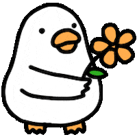 Weishasha giphyupload flower duck bless Sticker