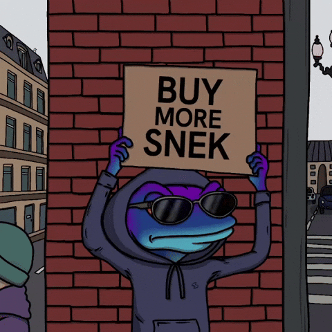 Buy More Sign GIF by Snek