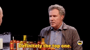Will Ferrell Hot Ones GIF by First We Feast