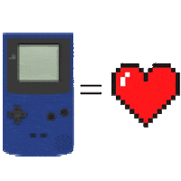 game boy love Sticker by Design Station