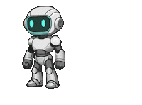 InnoHikes standing idle robotic roboter Sticker