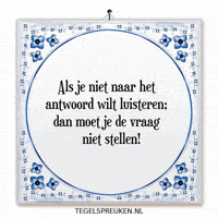 Spreuk Frustratie GIF by Tegelspreuken.nl