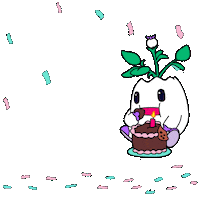 Happy Birthday Party Sticker by Magic Eden