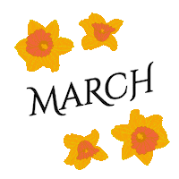 Flowers March Sticker by Erstwilder