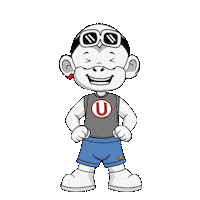 La U Crema Sticker by Zhot Shop