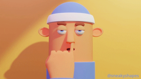 bored animation GIF by sneakyshapes