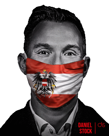 Flag Mask Sticker by Stockanotti