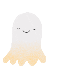 Halloween Ghost Sticker