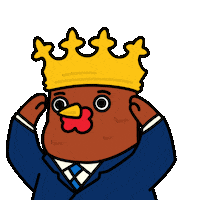 COQINU wow surprise mindblown coq Sticker