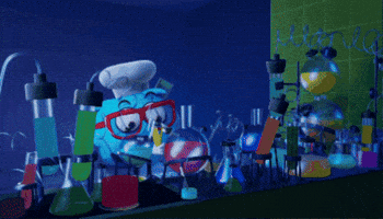 TheBlahs science banana science experiment funny animation GIF