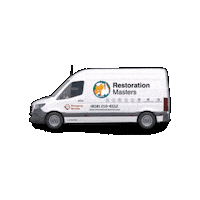 restorationmastersla fire water mold fire damage Sticker