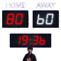 60 Away Sticker